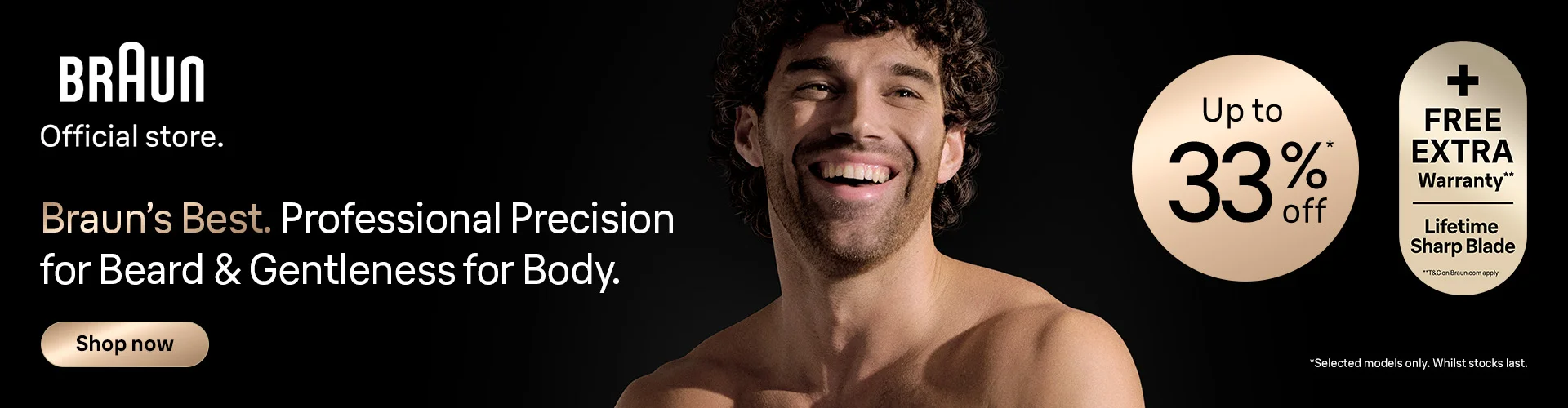 Braun Official Store | Braun's Best. Profession precision for beard and gentleness for the body. Up to 33% off