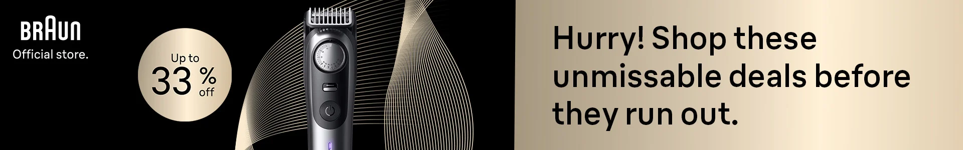 Up to 33% off Hurry Shop these unmissable deals before they run out