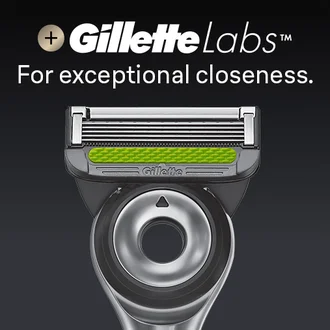 Gillette Labs. For exceptional closeness in one stroke.