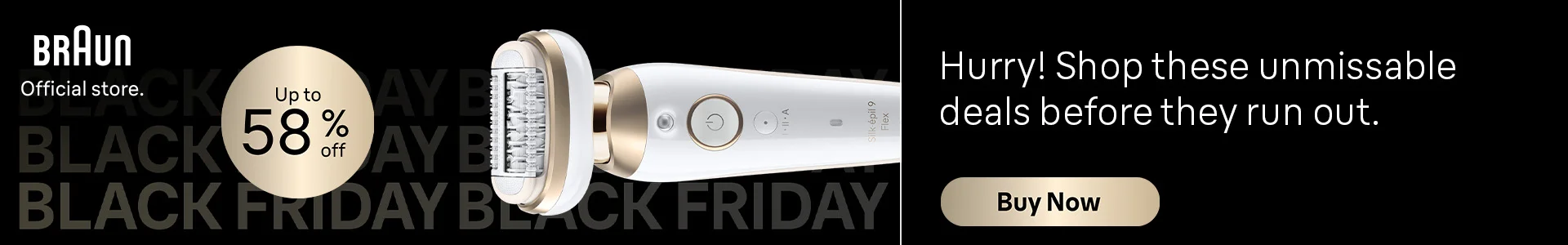 Braun Epilators - Up to 58% off