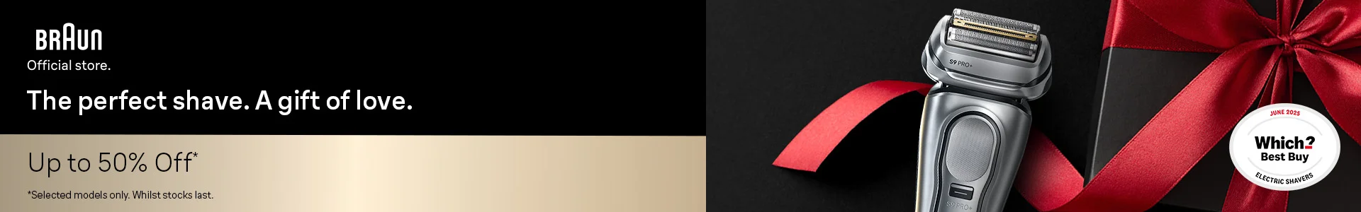 The perfect shave. Up to 50% off. Shop now.