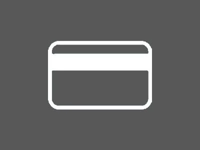 Image with grey background showing a white card