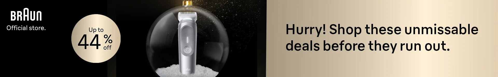 Up to 44% off Hurry Shop these unmissable deals before they run out